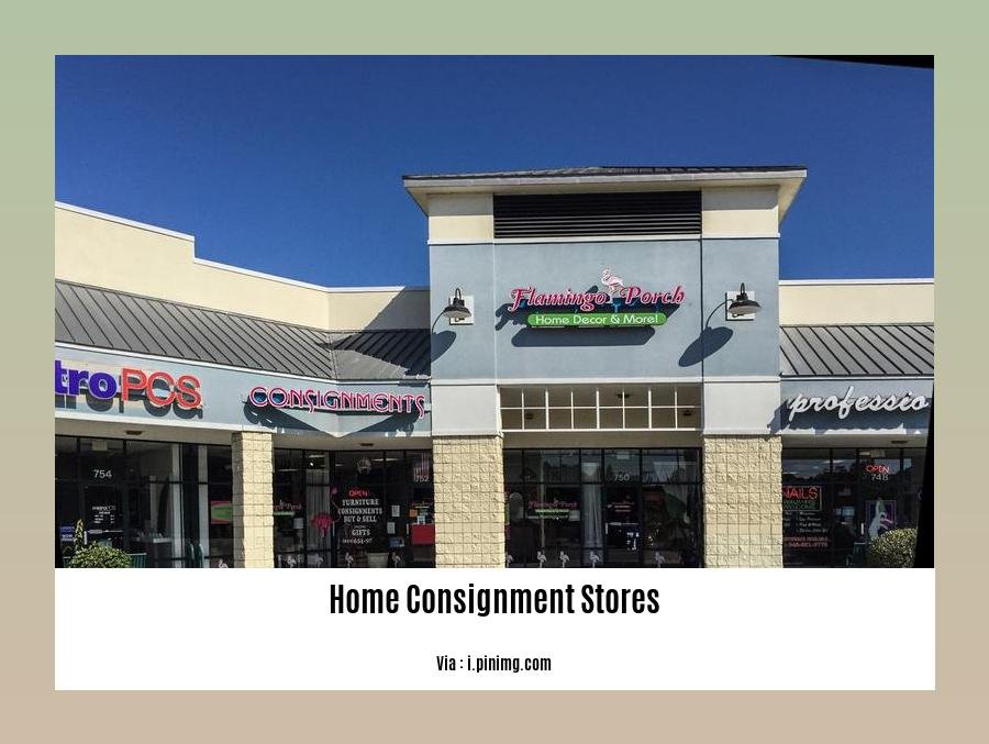 home consignment stores