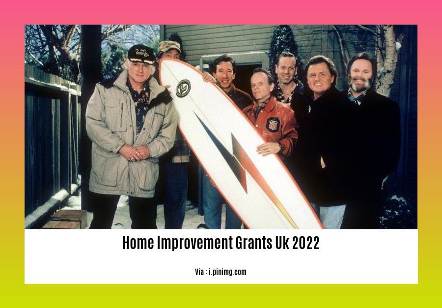 home improvement grants uk 2022