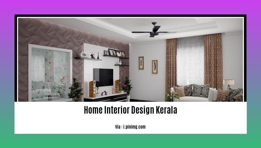 home interior design kerala