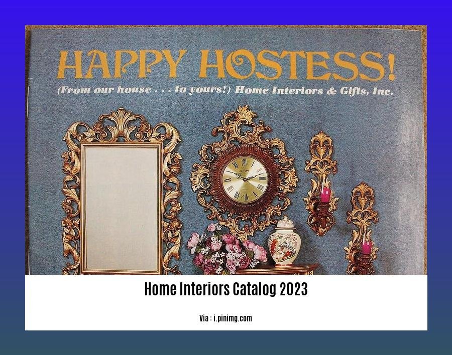 home interiors catalog 2023