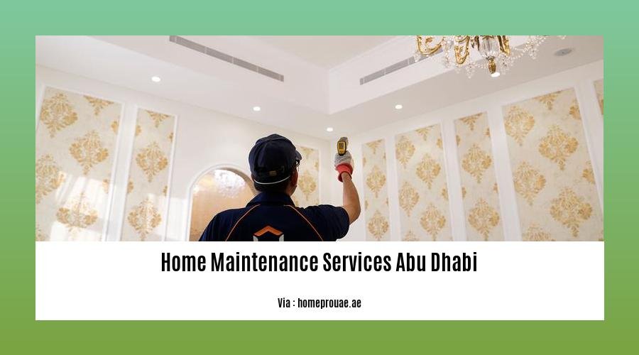 home maintenance services abu dhabi