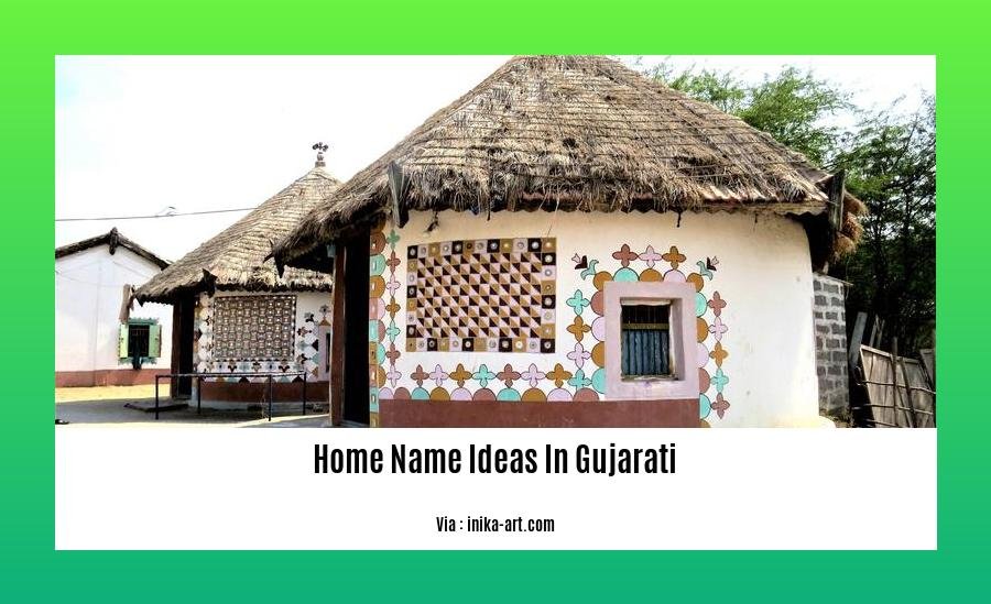 home name ideas in gujarati