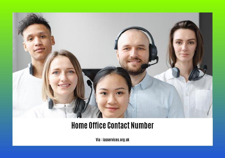home office contact number