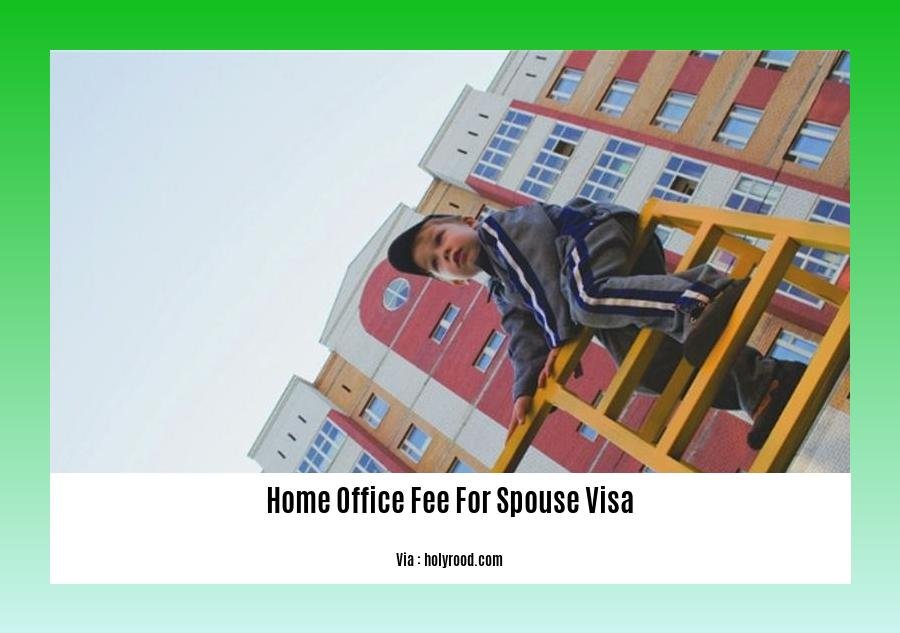 home office fee for spouse visa