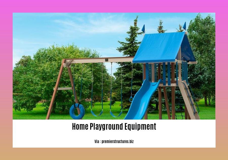 home playground equipment