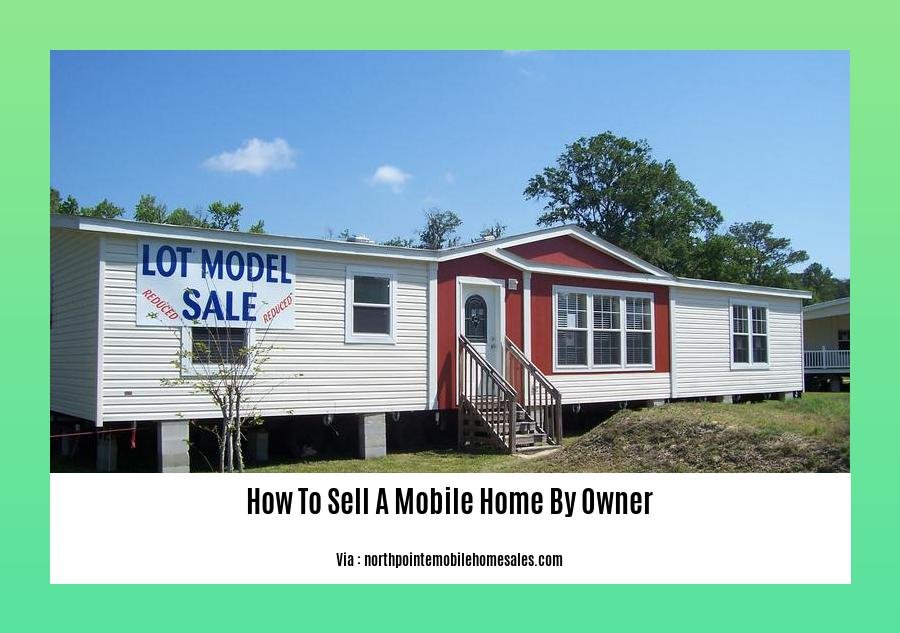 how to sell a mobile home by owner