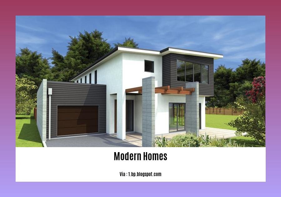 modern homes