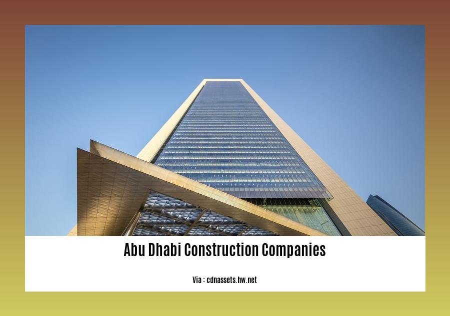 abu dhabi construction companies