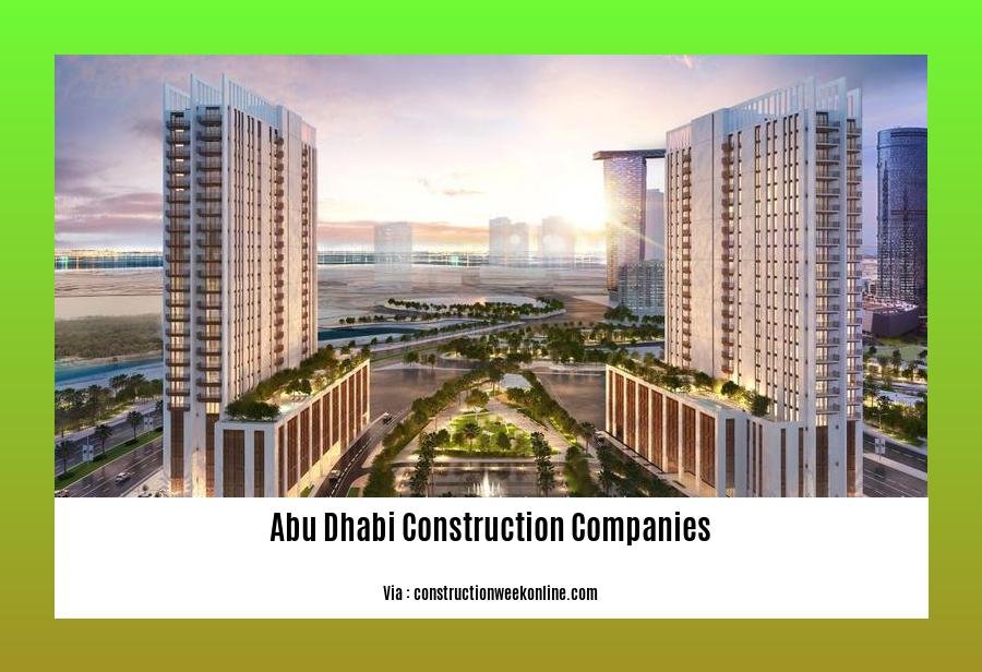 abu dhabi construction companies