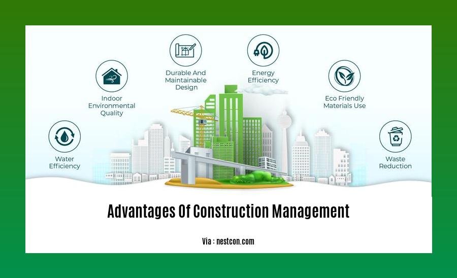 advantages of construction management