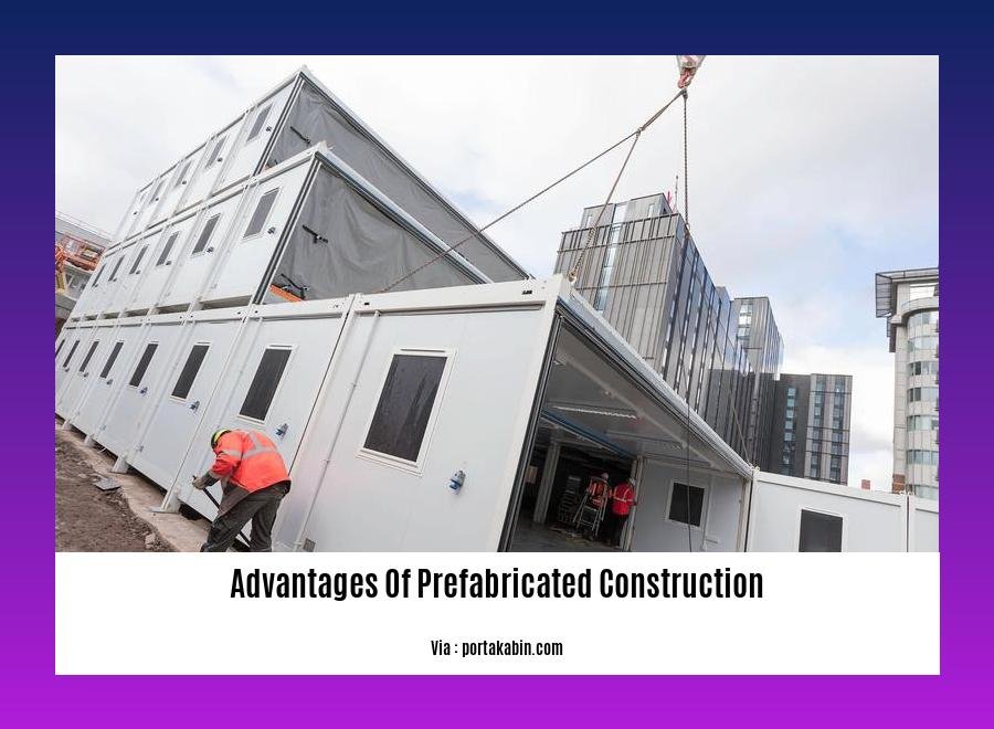 advantages of prefabricated construction