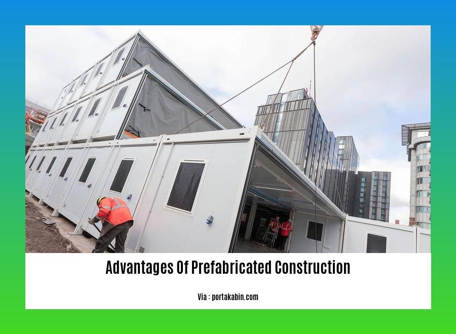 advantages of prefabricated construction