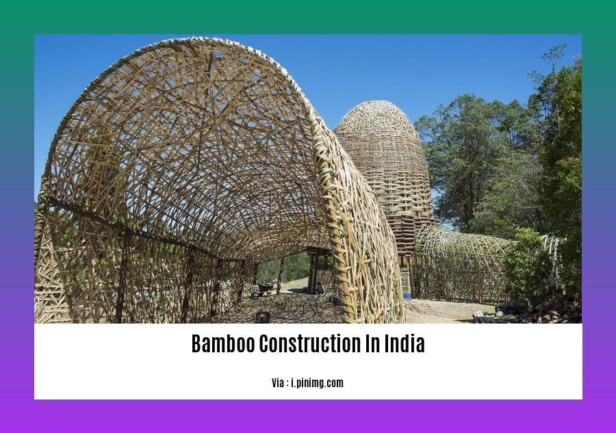 bamboo construction in india