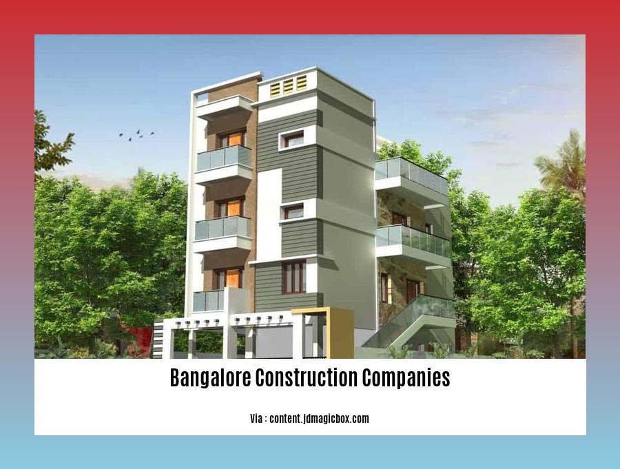 bangalore construction companies