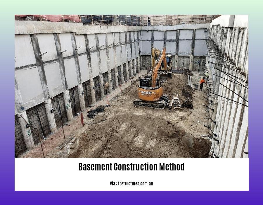 basement construction method