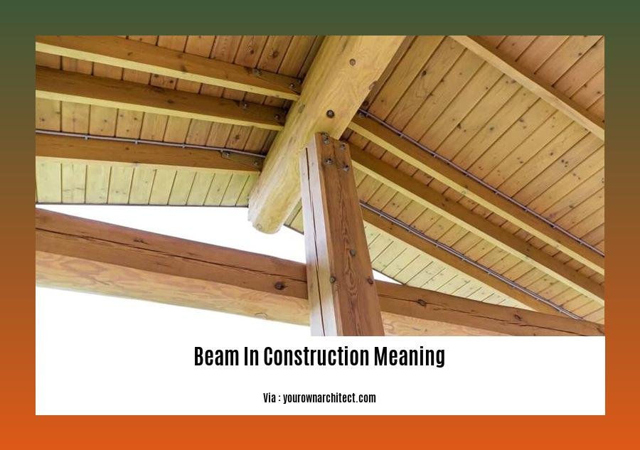 beam in construction meaning