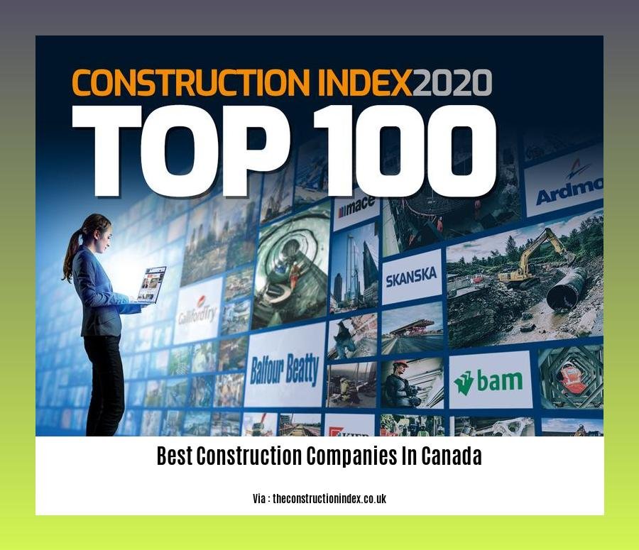 best construction companies in canada