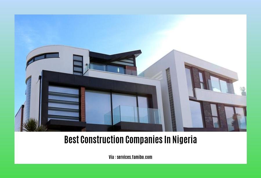best construction companies in nigeria