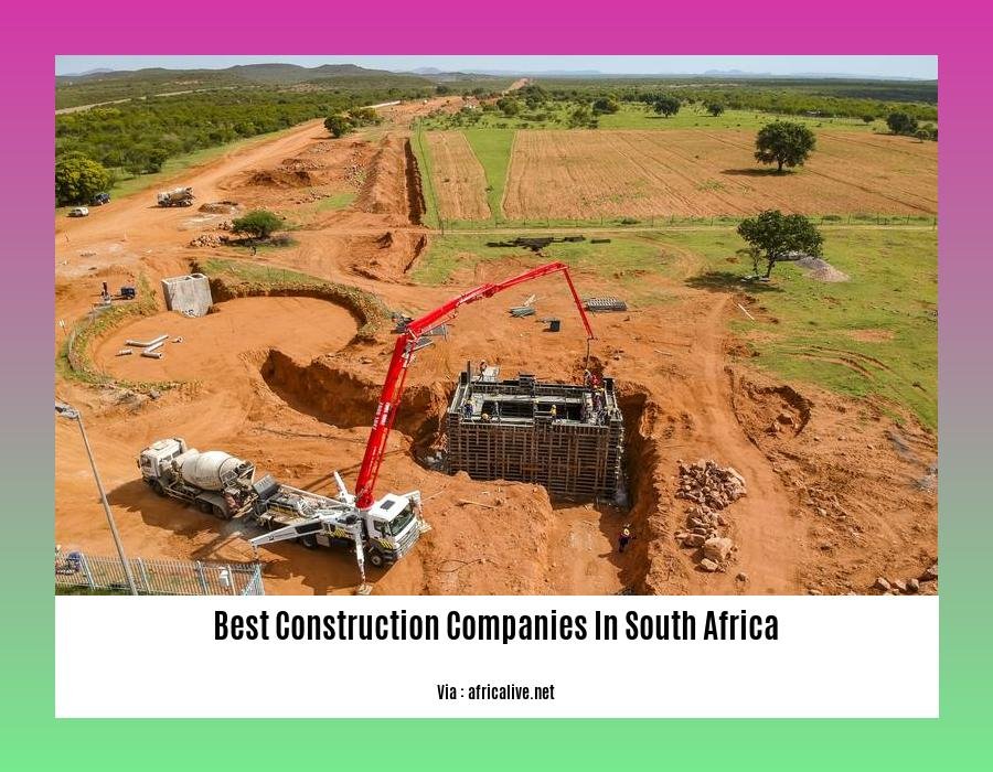 best construction companies in south africa