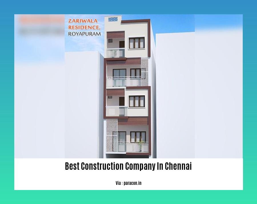 best construction company in chennai