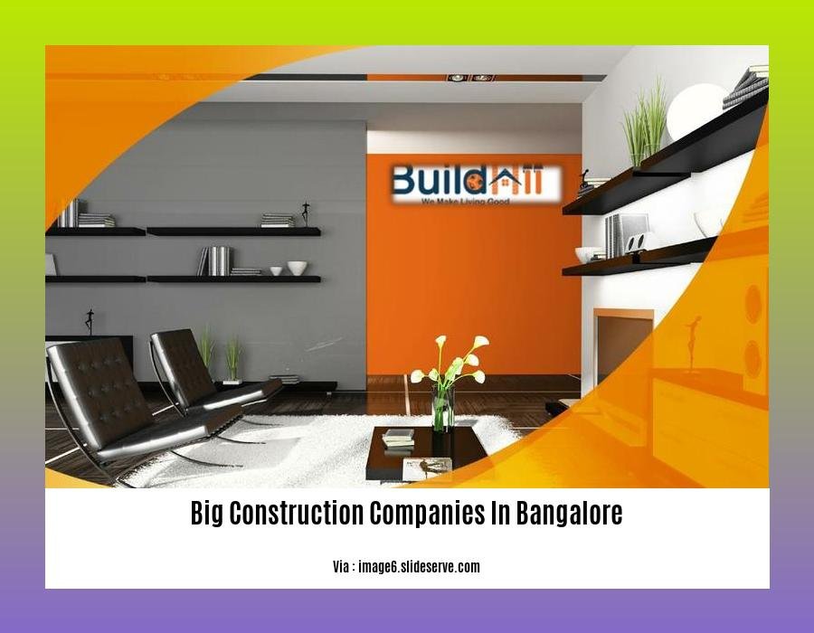 big construction companies in bangalore