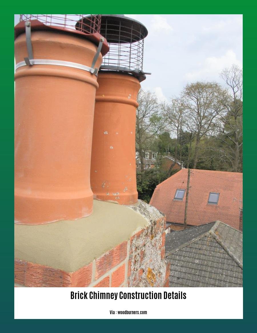 brick chimney construction details