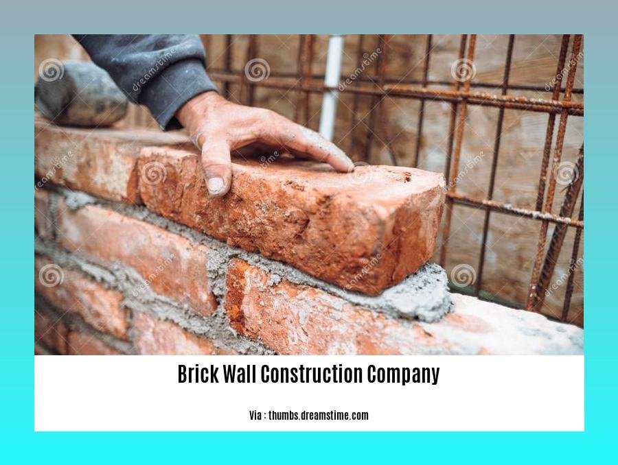 brick wall construction company