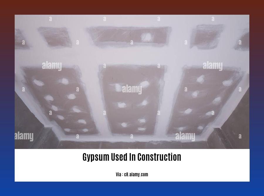 gypsum used in construction