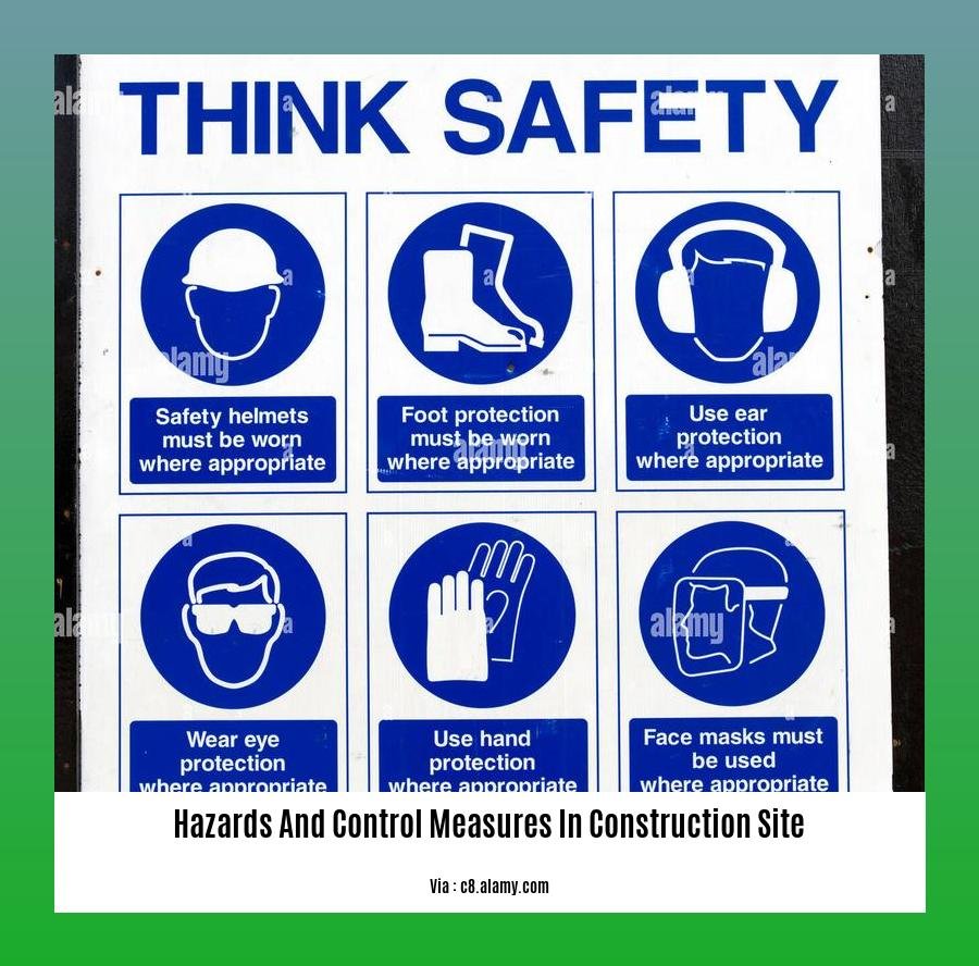 hazards and control measures in construction site