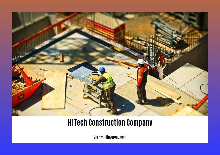 hi tech construction company