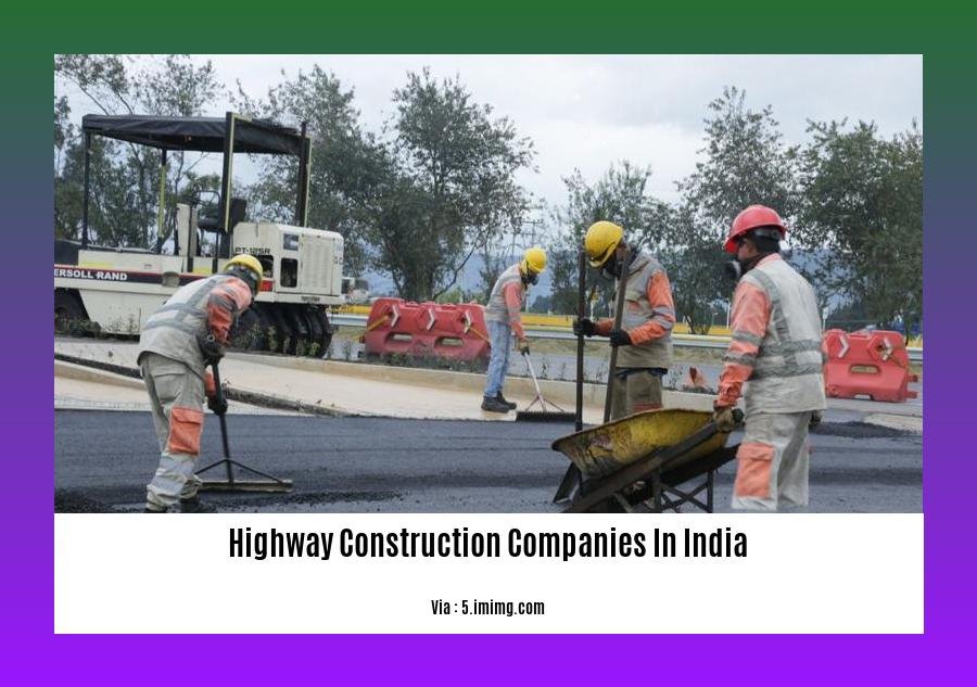 highway construction companies in india