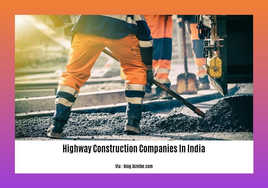 highway construction companies in india