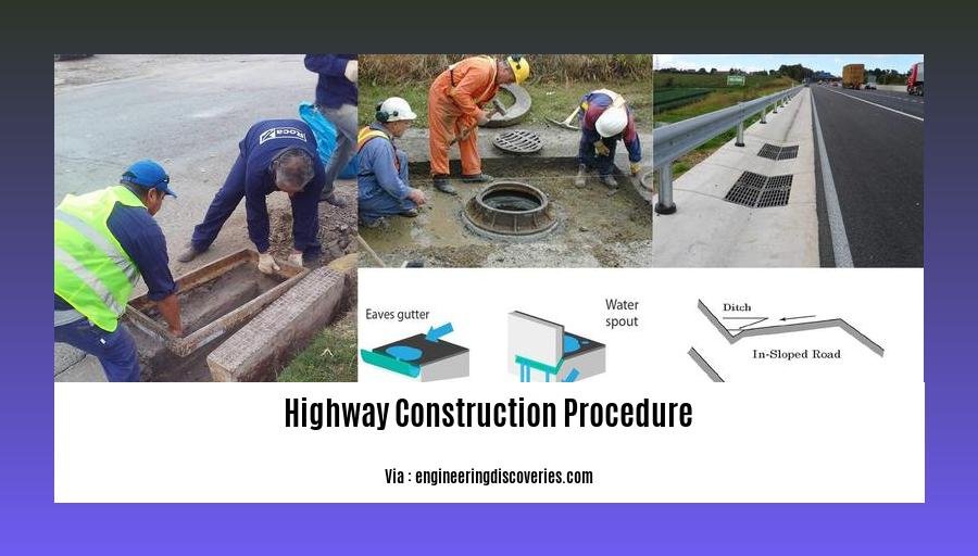 highway construction procedure