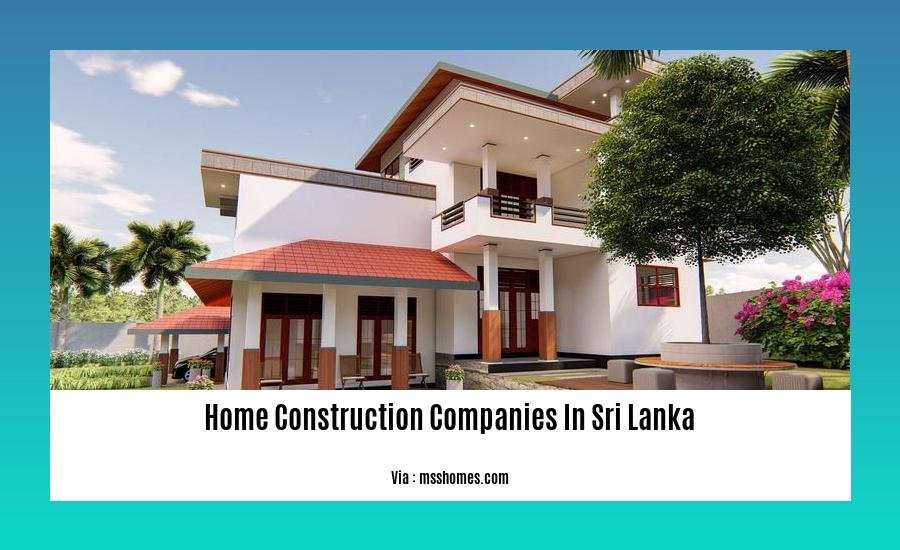 home construction companies in sri lanka