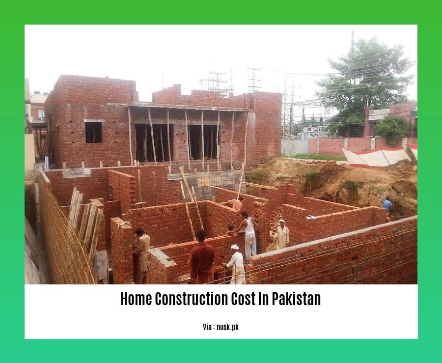 home construction cost in pakistan