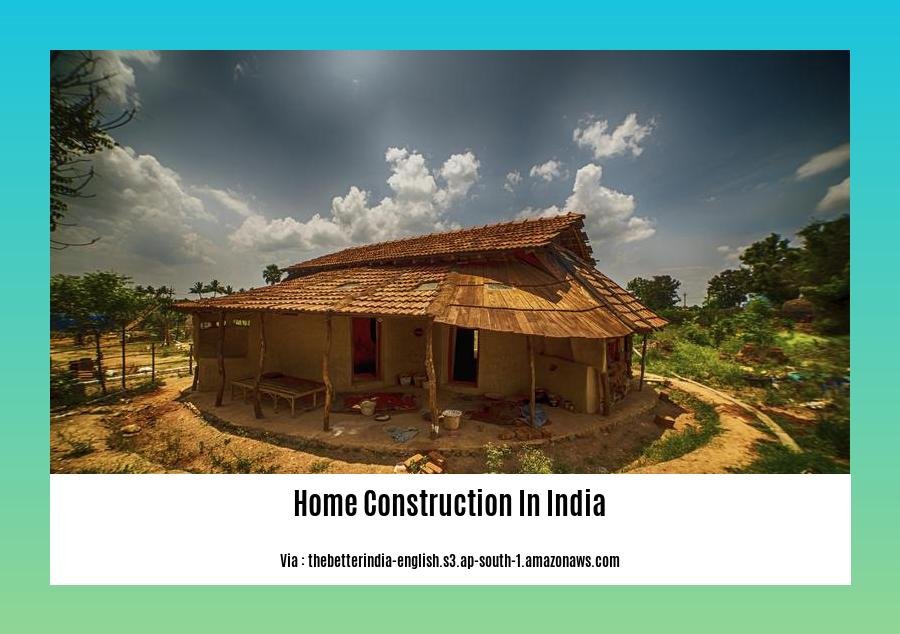 home construction in india