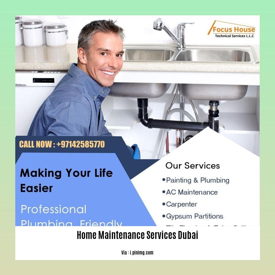 home maintenance services Dubai