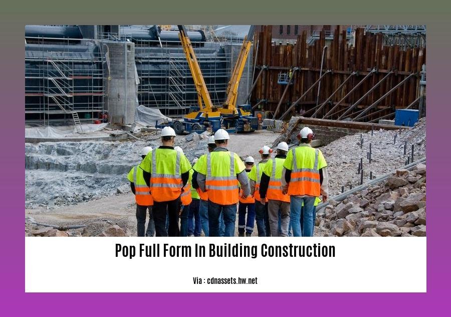 pop full form in building construction