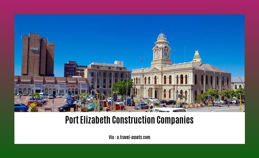 port elizabeth construction companies