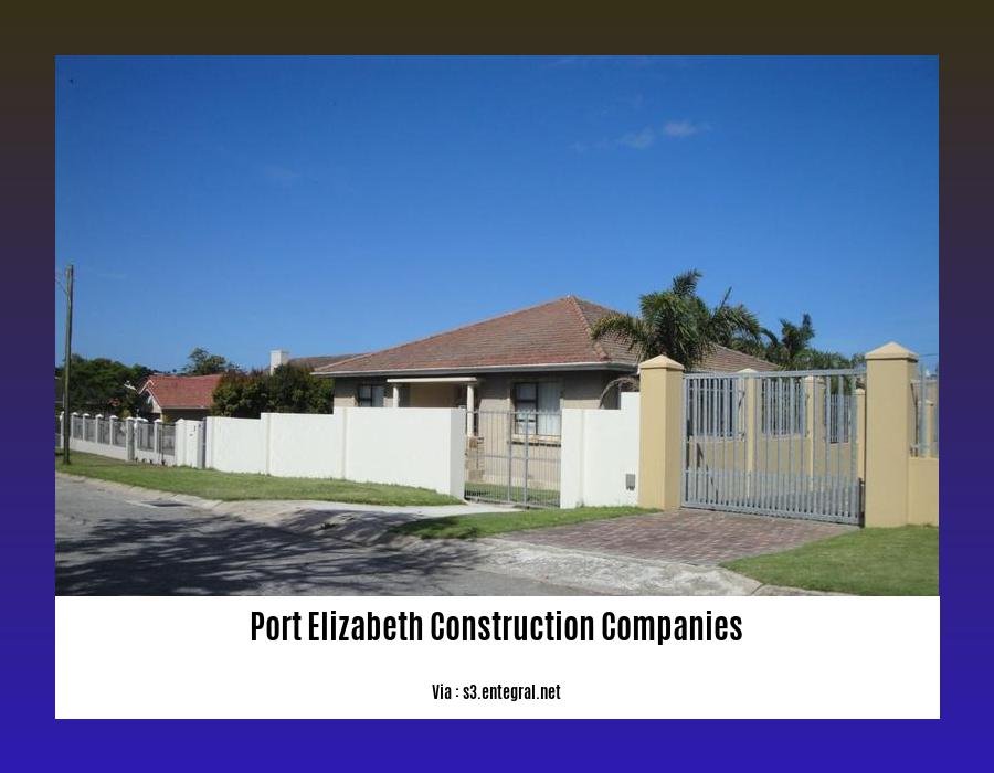 port elizabeth construction companies