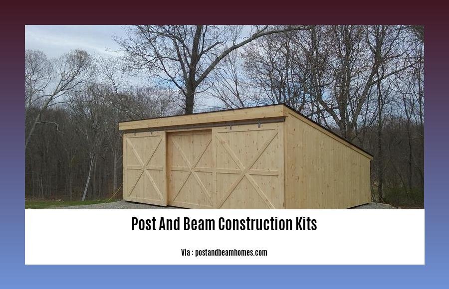 post and beam construction kits