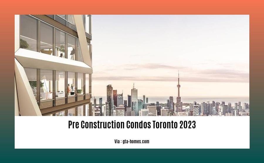 pre construction condos toronto 2023