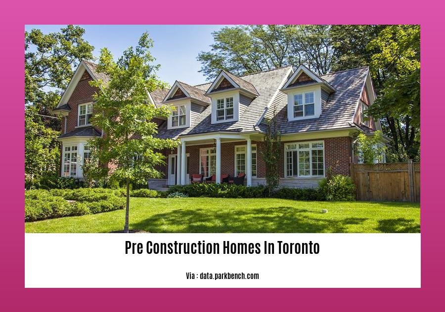 pre construction homes in toronto