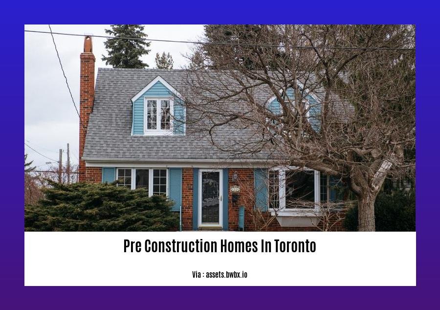 pre construction homes in toronto