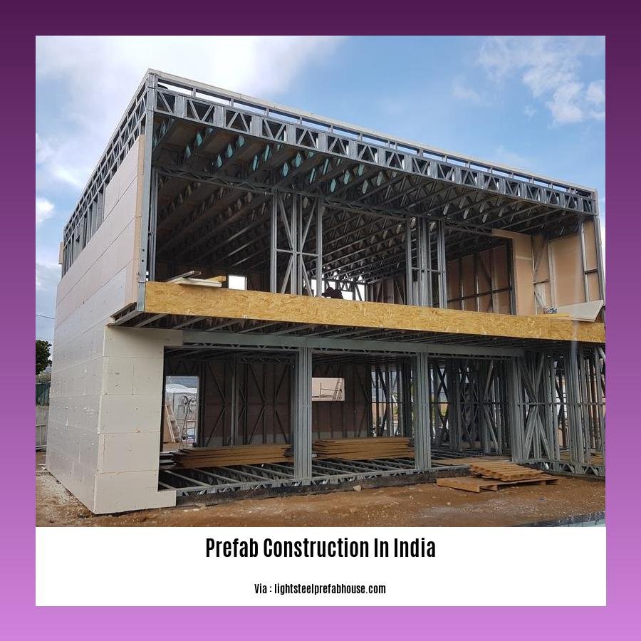 prefab construction in india