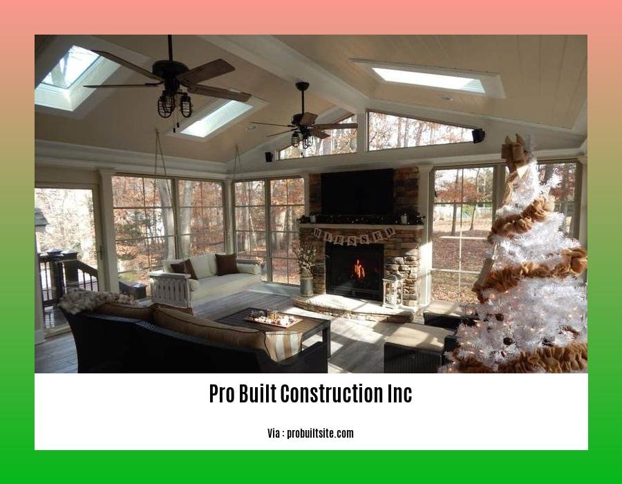 pro built construction inc