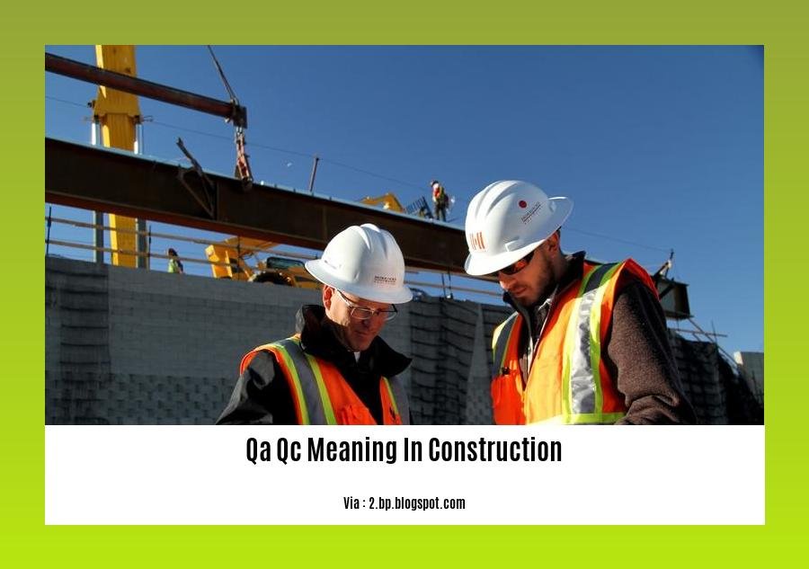 qa qc meaning in construction