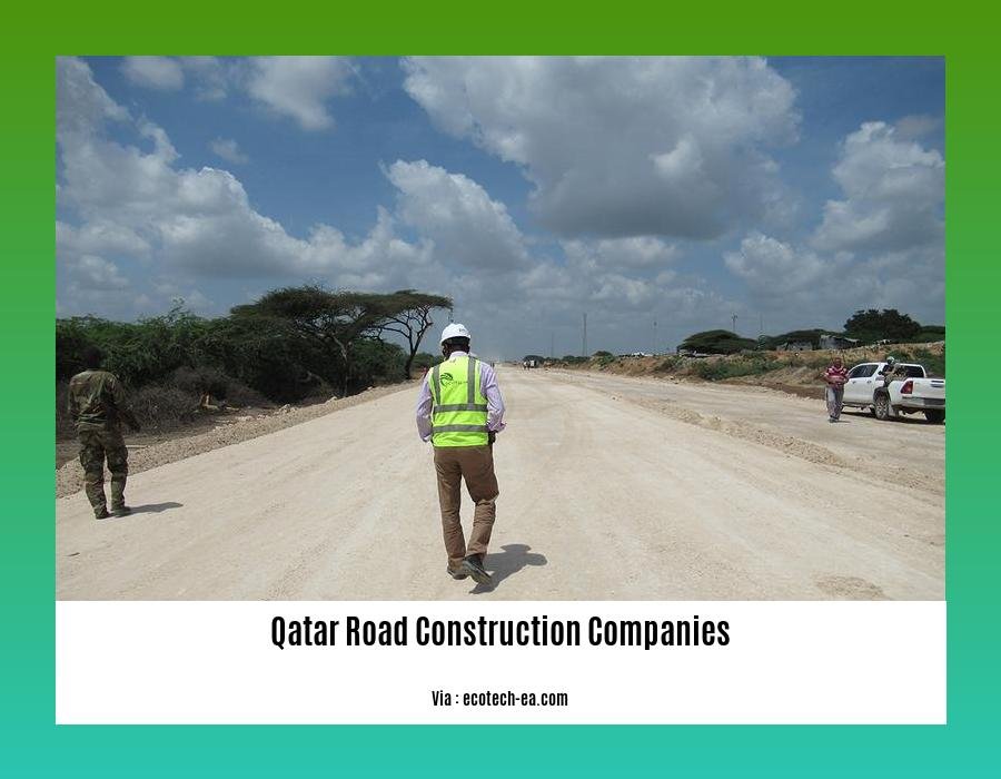 qatar road construction companies