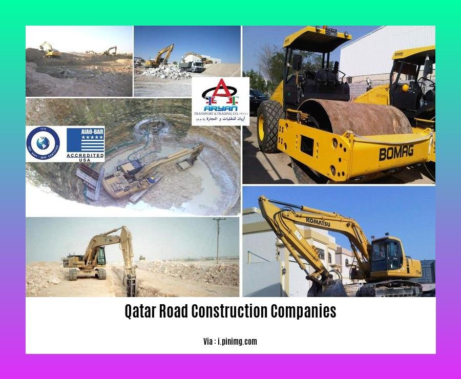 qatar road construction companies