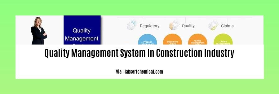 quality management system in construction industry